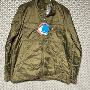 Columbia Men's Army Green Jacket. Size Large New with tags